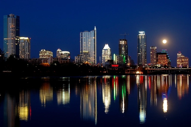 Skyline of Austin TX